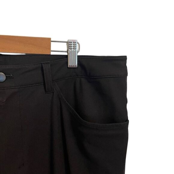Lululemon ABC Pant Classic 5 Pocket Utilitech Black Size 34 - Picture 2 of 7